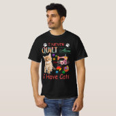 Ik heb nooit alleen een kattendoek... t-shirt (Voorkant volledig)