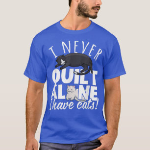 Ik heb nooit alleen katten en riemen. t-shirt