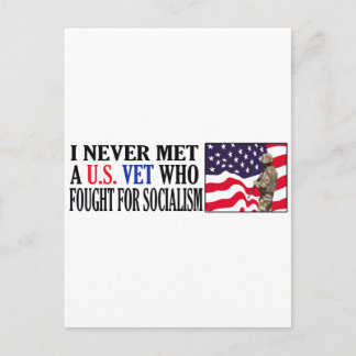 Ik heb nooit een Amerikaans veto ontmoet dat voor  Briefkaart