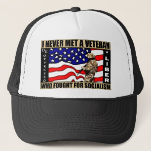 Ik heb nooit een veteraan ontmoet die voor het soc trucker pet
