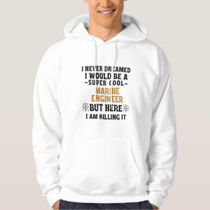Ik heb nooit gedacht dat ik een supercoole MARINE  Hoodie