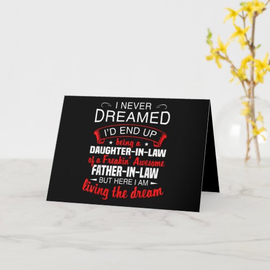 Ik heb nooit gedacht dat ik uiteindelijk een docht kaart (Gele Bloem)