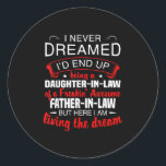 Ik heb nooit gedacht dat ik uiteindelijk een docht ronde sticker<br><div class="desc">Ik heb nooit gedacht dat ik uiteindelijk een dochter in de wet zou zijn</div>