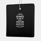 Ik heb nooit gedroomd dat ik uiteindelijk een zoon keramisch ornament (Links)