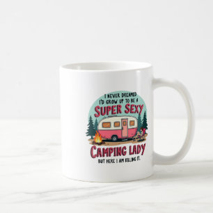 Ik heb nooit gedroomd Super Y Camping Doden het Bu Koffiemok