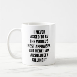 Ik heb nooit gevraagd om de beste beoordelaar ter koffiemok