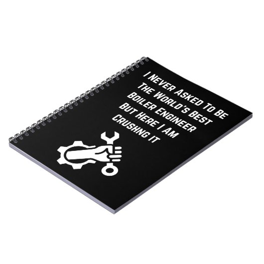 Ik heb nooit gevraagd om de wereld te zijn notitieboek (Linkerzijde)