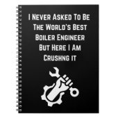 Ik heb nooit gevraagd om de wereld te zijn notitieboek (Voorkant)