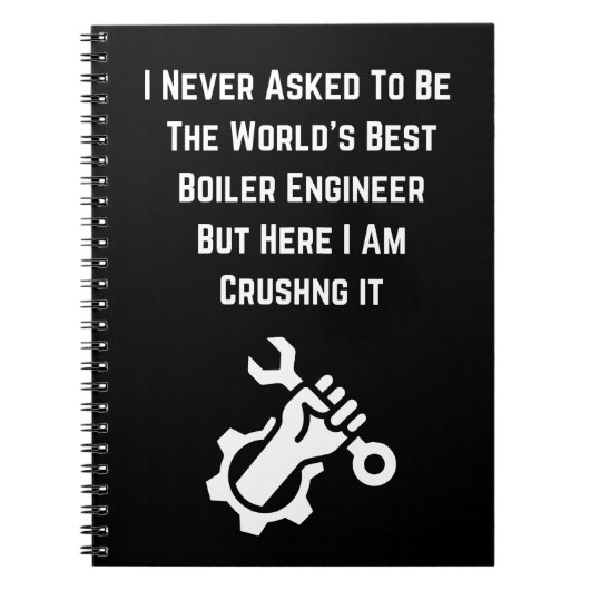 Ik heb nooit gevraagd om de wereld te zijn notitieboek (Voorkant)