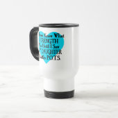 Ik heb nooit geweten/Hart/Dochter...POTS Reisbeker (Voorkant links)