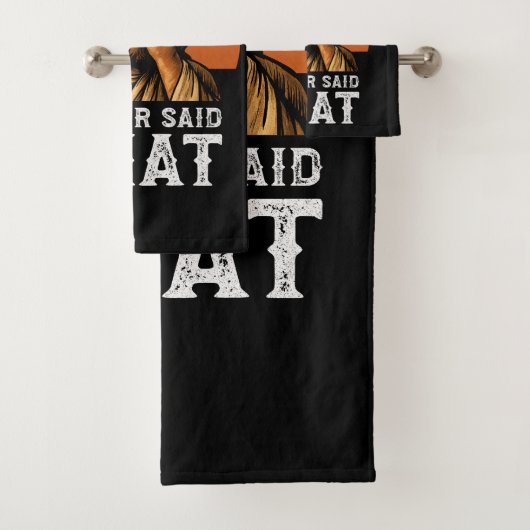 Ik heb nooit gezegd dat Jezus Christelijk grappig  Bad Handdoek (Insitu)