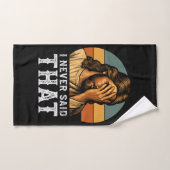 Ik heb nooit gezegd dat Jezus Christelijk grappig  Bad Handdoek (Handdoek)