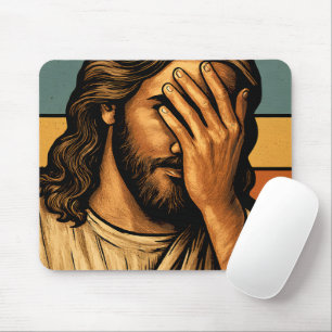 Ik heb nooit gezegd dat Jezus Christelijk grappig  Muismat