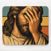 Ik heb nooit gezegd dat Jezus Christelijk grappig Muismat (Voorkant)