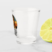 Ik heb nooit gezegd dat Jezus Christelijk grappig  Shot Glas (Rechts)