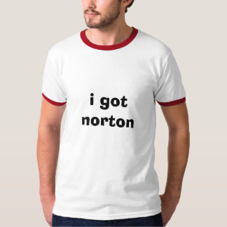 ik heb norton t-shirt