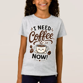 Ik Heb Nu Koffie Nodig Grappig Koffie Liefhebber C T-shirt