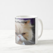 Ik heb nu koffie nodig met een Perzische kattenkof Koffiemok (Voorkant rechts)