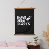 Ik heb nul spijt hangend wandkleed (Slaapkamer)