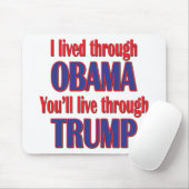 Ik heb Obama overleefd Muismat (Met muis)