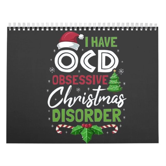 Ik heb obsessieve kerstziekte gehad kalender (Hoes)