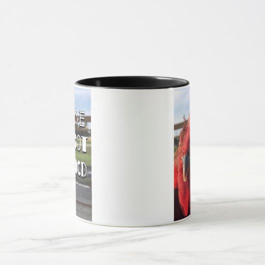 Ik heb OCD obsessieve Chicken Disorder Mok (Midden)