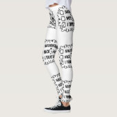 ***IK HEB ONDEUGEND GEPROBEERD IK HEB LEKKER GEPRO LEGGINGS (Links)