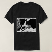 Ik heb ooit voor je gedaagd, maar nooit meer. t-shirt (Design voorkant)