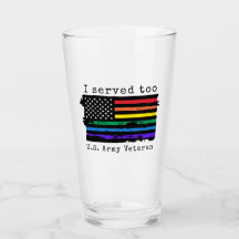 Ik heb ook gediend - Army Veteran Tumbler