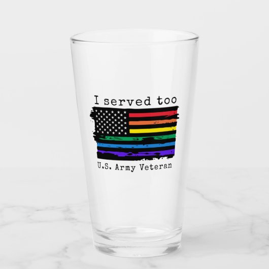 Ik heb ook gediend - Army Veteran Tumbler (Voorkant)