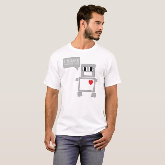 Ik heb ook gevoelens t-shirt (Voorkant volledig)