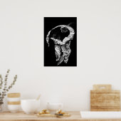 Ik heb op je gewacht poster (Keuken)