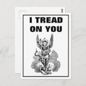 Ik heb op je katholieke St. Michael gehandeld. Briefkaart (Voorkant / Achterkant)