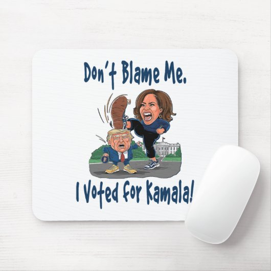 Ik heb op Kamala gestemd! - Kamala Littl Muismat (Met muis)