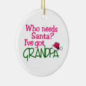 Ik heb opa keramisch ornament (Rechts)