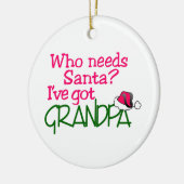 Ik heb opa keramisch ornament (Links)