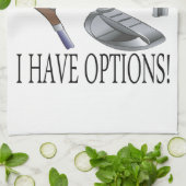 Ik heb opties theedoek (Gevouwen)