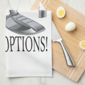 Ik heb opties theedoek (Quarter Fold)