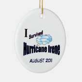 Ik heb orkaan Irene Ornament overleven (Rechts)
