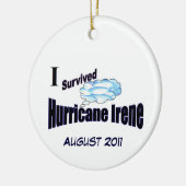 Ik heb orkaan Irene Ornament overleven (Links)