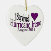 Ik heb orkaan Irene Ornament overleven (Rechts)