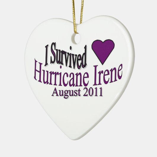 Ik heb orkaan Irene Ornament overleven (Links)