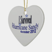 Ik heb orkaan Sandy Ornament overleven (Links)