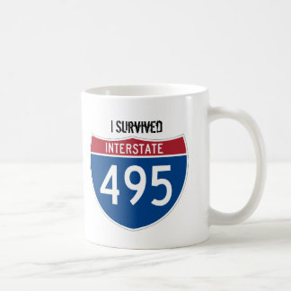 Ik heb overleven I-495 CommuterTrooper Coffee Mok