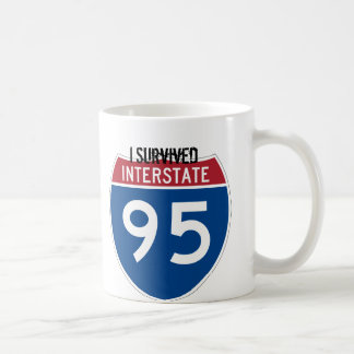 Ik heb overleven I-95 CommuterTrooper Coffee Mok