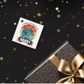 Ik heb papa opgevoed. bedankjes labels