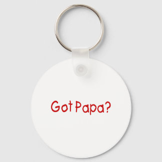 Ik heb Papa (rood) Sleutelhanger