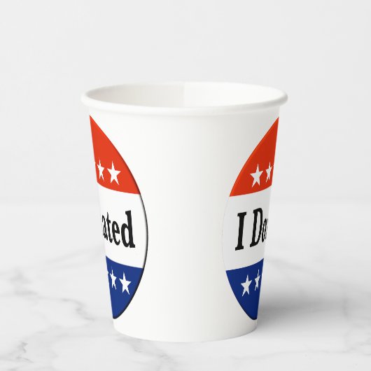 Ik heb papieren bekers (Links)