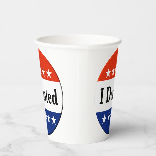 Ik heb papieren bekers (Rechts)