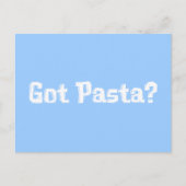 Ik heb pastageschenken briefkaart (Voorkant)